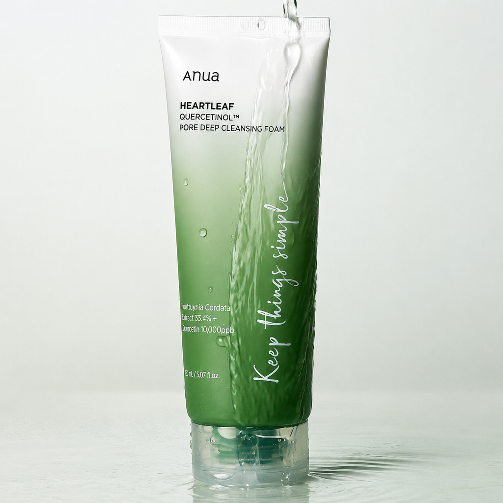 ANUA Heartleaf Quercetinol™ Pore Deep Cleansing Foam (150ml)