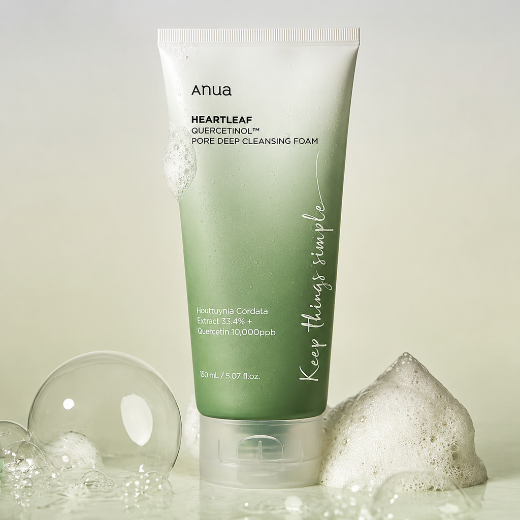 ANUA Heartleaf Quercetinol™ Pore Deep Cleansing Foam (150ml)