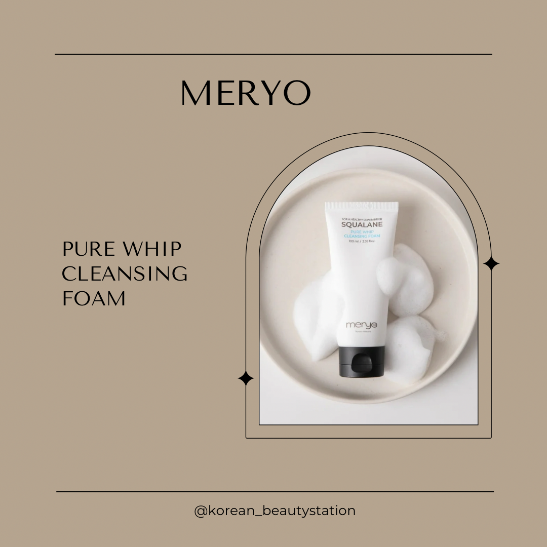 Meryo Squalane Pure Whip Cleansing Foam