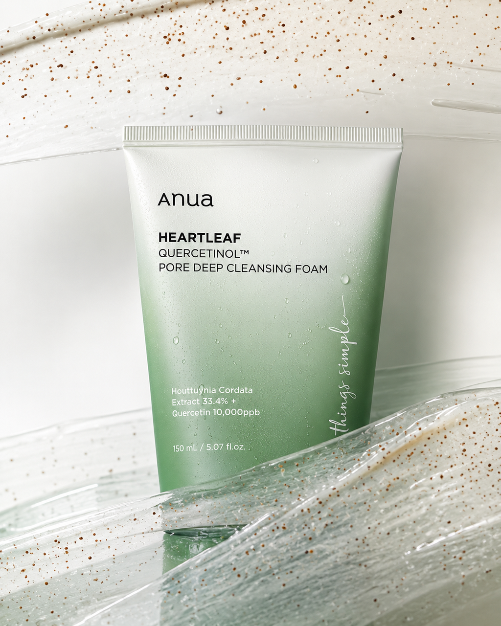 ANUA Heartleaf Quercetinol™ Pore Deep Cleansing Foam (150ml)