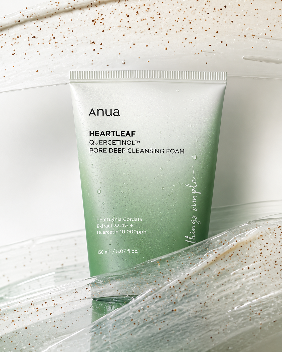 ANUA Heartleaf Quercetinol™ Pore Deep Cleansing Foam (150ml)