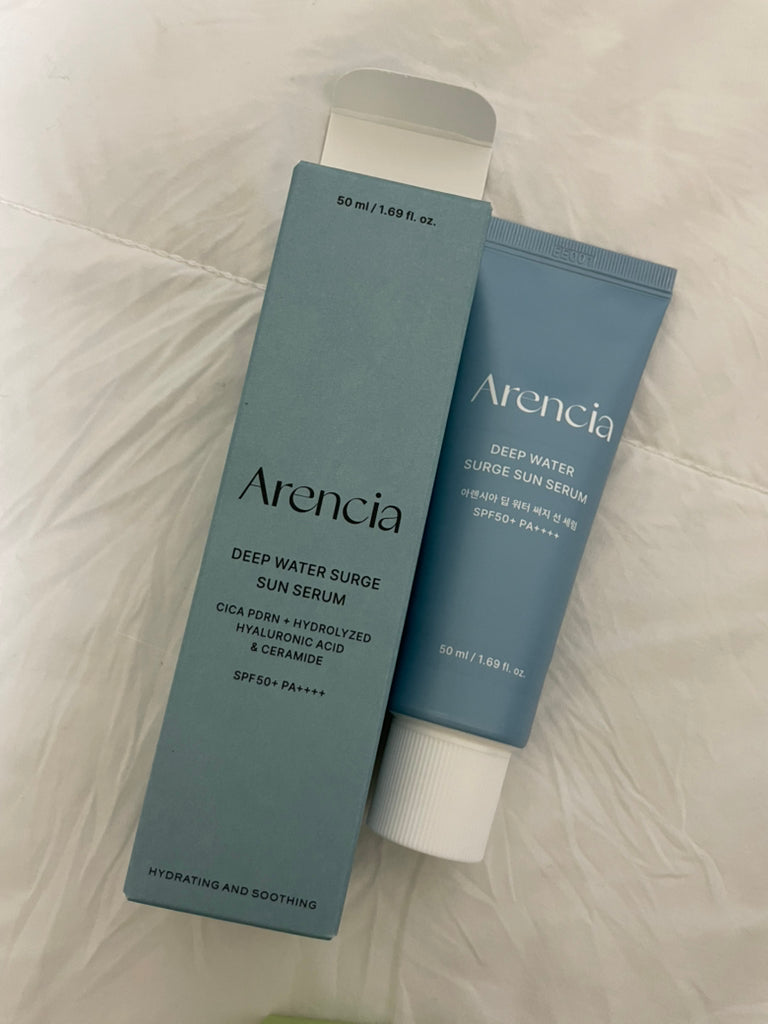 💙 Arencia Deep Water Surge Sun Serum SPF50+ PA++++